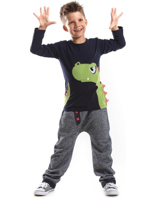 Denokids Dino Moe Erkek Çocuk T-shirt Pantolon Takım