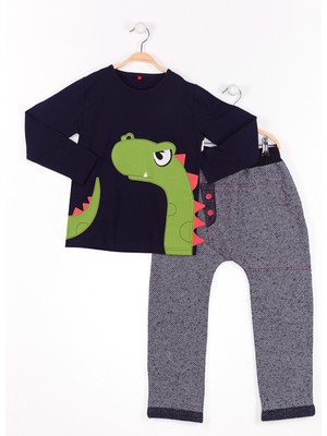 Denokids Dino Moe Erkek Çocuk T-shirt Pantolon Takım