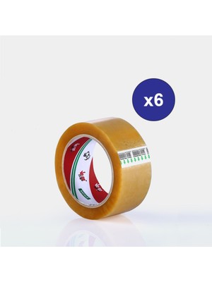 Vege Koli Bandı 45X100 Şeffaf Bufalo 6 Adet