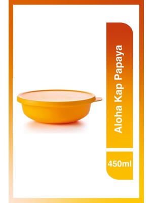 Tupperware Aloha Kap 450ml Papaya