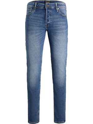 Jack & Jones 12184473_Jjiglenn Joriginal Mf 031 Düşük Bel Skinny Fit Düz Erkek Denim Pantolon