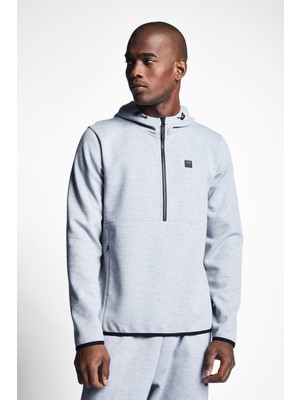 Lescon Grimelanj Erkek Yarım Fermuarlı Kapüşonlu Üst 22N-1108