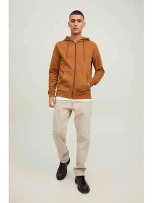 Jack & Jones Erkek Kapşonlu Sweatshirt 12181901