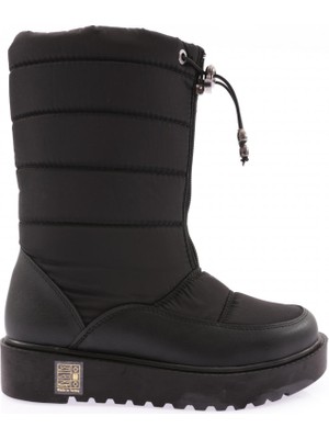 DGN Kadın Paraşüt Bot Siyah Dış Materyal ile Günlük Kullanım ve Şık Görünüm