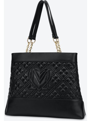 Love Moschıno JC4011PP1ELA Borsa Quılted Pu Nero Kadın Çanta