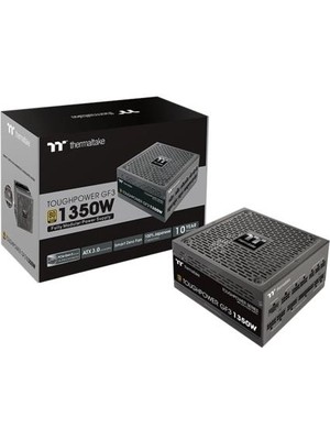 Thermaltake Toughpower GF3 1350W 80+ Gold PCIe Gen 5.0, ATX 3.0, Full Modüler 14cm Fanlı PSU