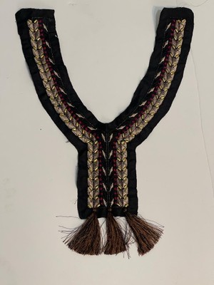 Gönülden Tasarım 29X33 cm Etnik Bohem Gömlek Elbise Yaka Aksesuarı Aplik