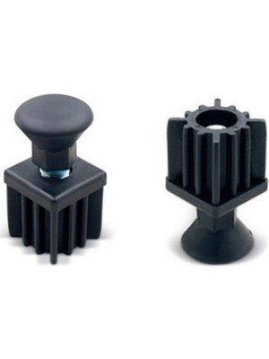 Metal Sepeti Bingolu Plastik Iç Tapa (4'lü PAKET-40X40)