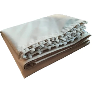 Pamukkale Branda Balkon Perdesi Su Geçirmez Korniş Tokalı Bağcıklı 130 X 230 Cm