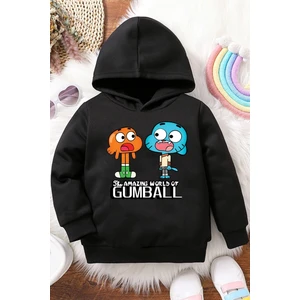 Çocuk Gumball Baskılı Sweatshirt
