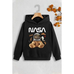 Çocuk Nasabear Baskılı Sweatshirt