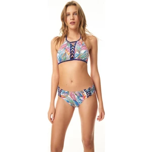 Bonesta Swimwear Kuşgözlü Halter Bikini Takımı