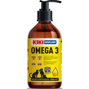 Kiki Excellent Kedi & Köpek Omega 3 250 Ml. KCD201
