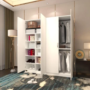 Kenzlife  gardırop 4 kapılı kaktüs 180x160x52 byz XLARGE kapaklı gardolap dolap