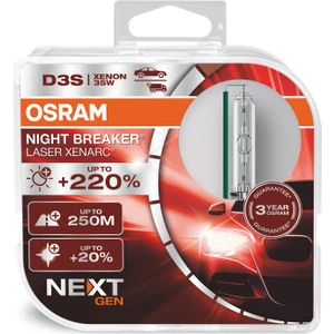 D3S Night Breaker Xenarc Nex Gen %220 Fazla Işık (Takım -2ADET)"