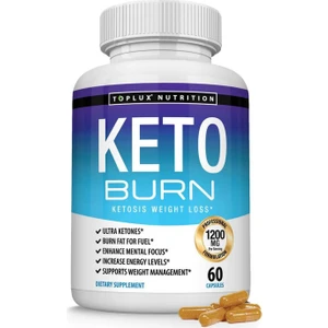 Keto Burn Detox Diyet Takviyesi 60 Kapsül