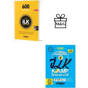 Hız Yayınları LGS 8.sınıf 600 Soruda Ilk Tekrar ve Ilk Kamp Ilk Dönem Denemeleri