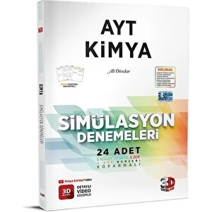 3D Yayınları 2023 AYT Simülasyon Kimya Denemeleri