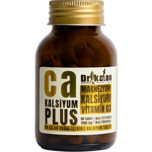 Dr. Kalan Kalsiyum Plus (Magnezyum, Vitamin D3 ve...) 90Tablet