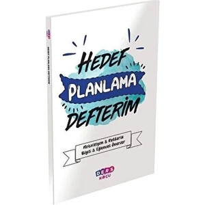 2913 - Hedef Planlama Defterim Ders Koçu Yayınları