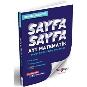 Tammat Yayıncılık AYT Matematik Sayfa Sayfa Ders Işleme Föyü Tammat Yayıncılık