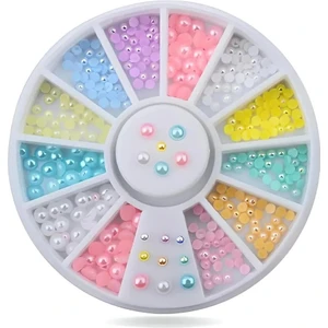 Tırnak Süsleme ve Makyaj Taşı, Kolay Uygulanabilir, Nail Art Tırnak Süsleme ve Makyaj Taş Set