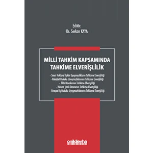 On İki Levha Yayınları Milli Tahkim Kapsamında Tahkime Elverişlilik