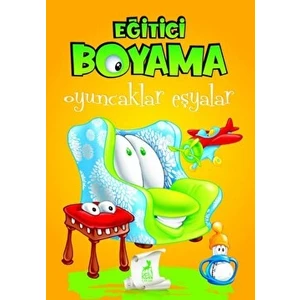 Ren Çocuk Eğitici Öğretici Boyama - Oyuncaklar Eşyalar
