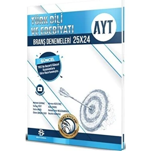 Bilgi Sarmal Yayınları AYT Türk Dili ve Edebiyatı 25 x 24 Branş Denemeleri