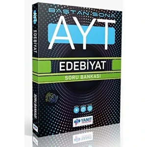 Yanıt Yayınları  AYT Baştan Sona Edebiyat Soru Bankası