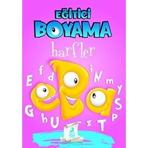 Eğitici Öğretici Boyama - Harfler