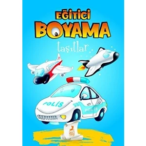 Ren Çocuk Eğitici Öğretici Boyama - Taşıtlar