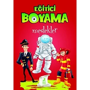 Eğitici Öğretici Boyama - Meslekler