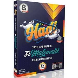 Fi Yayınları 8. Sınıf Hadi Matematik Konu Özetli Etkinlikli Soru Bankası Fi Yayınları
