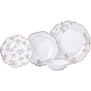 Eliza Collection 60 Parça Çiçek Desen Yemek Takımı