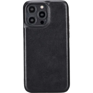 Apple iPhone 14 Pro Max Uyumlu Deri Arka Kapak Rock Rst1