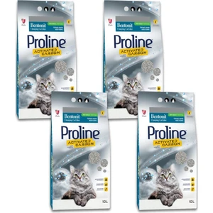 Pro Line Aktif Karbon Kedi Kumu 10 Lt x 4 Adet