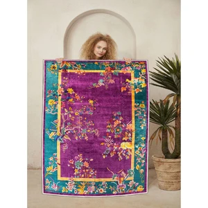 Şönil Dokuma Kilim Dekoratif Özel Tasarım Dokuma Taban Yıkanabilir Kilim