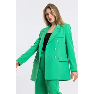 Içi Astarlı  Hürrem Kumaş Blazer Ceket | CKT34236