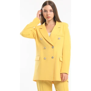 Içi Astarlı  Hürrem Kumaş Blazer Ceket | CKT34236