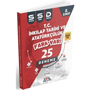 Koray Varol Akademi Yayınları 8.Sınıf / LGS Inkılap Tarihi ve Atatürkçülük 25 Sistematik Sarmal Deneme