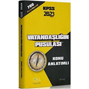 CBA Akademi 2023 KPSS  Vatandaşlığın Pusulası Konu Anlatımı