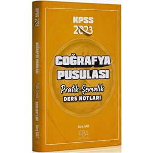 CBA Akademi 2023 KPSS  Coğrafya Pusulası Pratik Ders Notları
