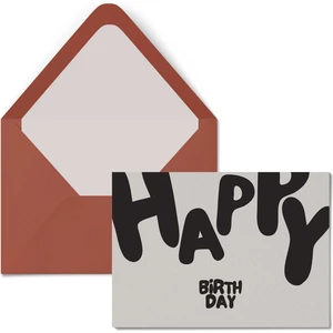 Kartpostal - Tebrik Kartı & Zarf Doğumgünü Happy Birthday Doğum Günü