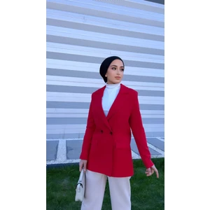 Zara Sivri Yaka Astarlı  Ceket