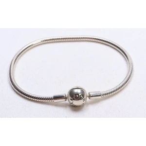 Charm Uyumlu Yılan Bileklik, Essence Ball Klips, Ahşap Kutu Içerisinde