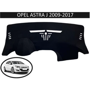 Lee Willson Opel Astra J Modellerine Uygun Torpido Koruma Halısı Siyah Kenar Renk Siyah
