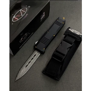 Paslanmaz Çelik Kaliteli Içten Çıkmalı Full Açılır Kapanır Kamp Outdoor Çakı - Kılıf Hediyeli