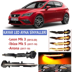Seat Leon Mk3 Kayar Sinyal- Leon Kayar LED Ayna Sinyali