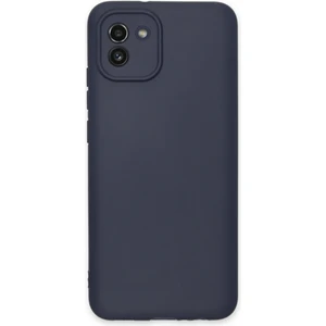 Happycase Samsung Galaxy A03 Kılıf First Silikon - Lacivert